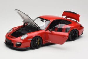 Porsche 911 997 GT2 RS Rojo Con Llantas Negras Minichamps 1:18 100069407 Metal - imagen 2 de 8