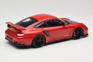 Porsche 911 997 GT2 RS Rojo Con Llantas Negras Minichamps 1:18 100069407 Metal - imagen 3 de 8