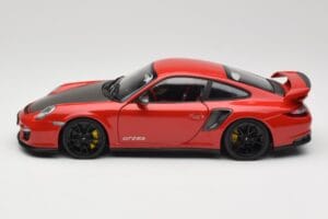 Porsche 911 997 GT2 RS Rojo Con Llantas Negras Minichamps 1:18 100069407 Metal - imagen 4 de 8