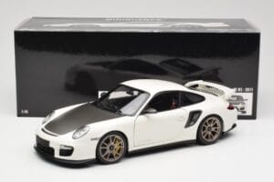 Porsche 911 997 GT2 RS Blanco Minichamps 1:18 100069400 Metal - imagen 8 de 8