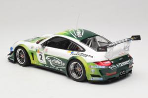 Porsche 911 997 GT3 R #2 Prospeed Competition B. Heylen / P. Lappalainen FIA GT3 2011 Minichamps 1:18 151118902 Metal - imagen 5 de 6