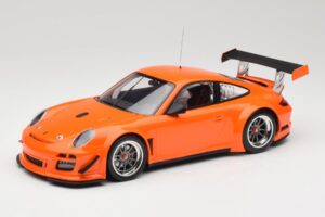 Porsche 911 997 GT3 R Street Naranja Minichamps 1:18 151108901 Metal