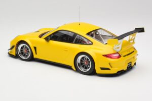 Porsche 911 997 GT3 R Street Racing Amarillo Minichamps 1:18 151108902 Metal - imagen 5 de 6
