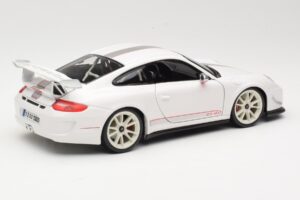 Porsche 911 997 GT3 RS 4.0 Blanco Bburago 1:18 18-11036 Metal - imagen 3 de 8