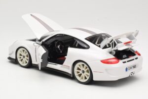 Porsche 911 997 GT3 RS 4.0 Blanco Bburago 1:18 18-11036 Metal - imagen 5 de 8
