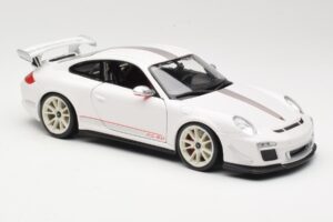 Porsche 911 997 GT3 RS 4.0 Blanco Bburago 1:18 18-11036 Metal - imagen 6 de 8