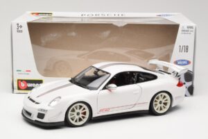 Porsche 911 997 GT3 RS 4.0 Blanco Bburago 1:18 18-11036 Metal - imagen 8 de 8
