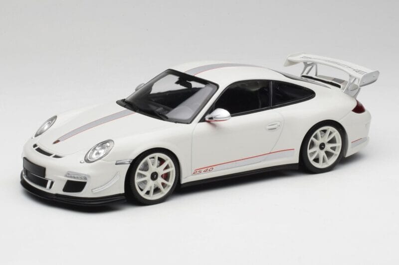 Porsche 911 997 GT3 RS 4.0 Blanco Minichamps 1:18 155062221 Metal