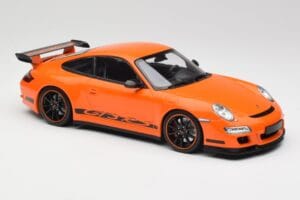 Porsche 911 997 GT3 RS Naranja Minichamps 1:18 155062122 Metal - imagen 4 de 6