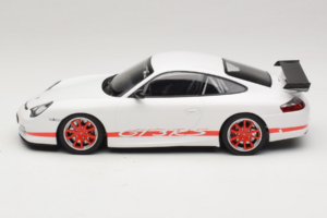 Porsche 911 996 GT3 RS Blanco Franja Roja Minichamps 1:18 155062020 Metal - imagen 3 de 6