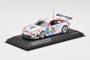 Porsche 911 997 GT3 RSR #76 IMSA Performance Matmut R. Narac / R. Lietz / P. Long 24 Hours of Le Mans 2008 Minichamps 1:43 40 - imagen 2 de 4