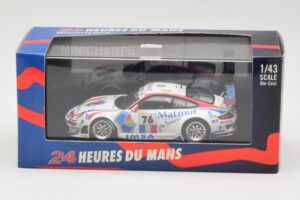 Porsche 911 997 GT3 RSR #76 IMSA Performance Matmut R. Narac / R. Lietz / P. Long 24 Hours of Le Mans 2008 Minichamps 1:43 40 - imagen 4 de 4