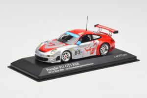 Porsche 911 997 GT3 RSR #80 Flying Lizard J. Van Overbeek / J. Bergmeister / S. Neiman 24 Hours of Le Mans 2008 Minichamps 1: - imagen 2 de 4