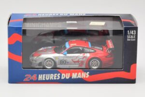 Porsche 911 997 GT3 RSR #80 Flying Lizard J. Van Overbeek / J. Bergmeister / S. Neiman 24 Hours of Le Mans 2008 Minichamps 1: - imagen 4 de 4