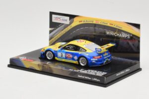 Porsche 911 997 GT3 RSR #3 24 Hours Nurburgring 2008 Minichamps 1:43 437087803 Metal - imagen 3 de 4