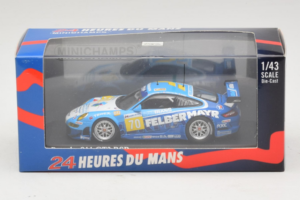 Porsche 911 GT3 RSR #70 H. Felbermayr / H. Felbermayr Jr. Felbermayr-Proton 24 Hours of Le Mans 2009 Minichamps 1:43 40009697 - imagen 4 de 4