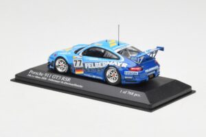 Porsche 911 997 GT3 RSR #77 Felbermayr-Proton Davidson / Henzler 24 Hours of Le Mans 2008 Minichamps 1:43 400087877 Metal - imagen 3 de 4
