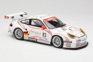 Porsche 911 997 GT3 RSR #83 Team Seikel L. Nielsen / M. Ehret / D. Farnbacher 24 Hours of Le Mans 2006 Minichamps 1:18 100066 - imagen 6 de 8