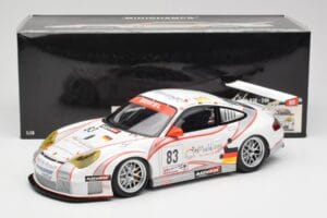 Porsche 911 997 GT3 RSR #83 Team Seikel L. Nielsen / M. Ehret / D. Farnbacher 24 Hours of Le Mans 2006 Minichamps 1:18 100066 - imagen 8 de 8