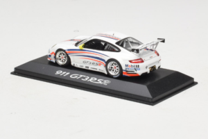 Porsche 911 997 GT3 RSR Blanco Con Franjas Azules y Naranja 2007 Minichamps 1:43 WAP02000618 Metal - imagen 3 de 4