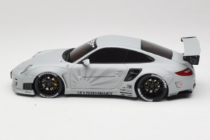 Porsche 911 997 Liberty Walk Gris GT Spirit 1:18 GT126 Resina - imagen 3 de 6