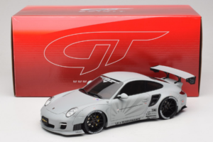 Porsche 911 997 Liberty Walk Gris GT Spirit 1:18 GT126 Resina - imagen 6 de 6