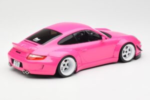 Porsche 911 997 RWB Rosa IXO 1:18 18CMC167 Metal - imagen 2 de 5