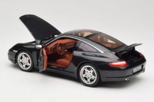 Porsche 911 997 Targa Negro Norev 1:18 187506 Metal - imagen 5 de 8
