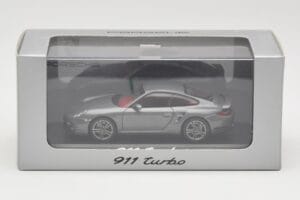 Porsche 911 997 Turbo Anthracite Grey Minichamps 1:43 WAP0200010A Metal - imagen 4 de 4