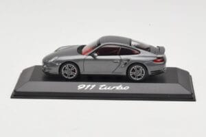 Porsche 911 997 Turbo Anthracite Grey Minichamps 1:43 WAP0200010A Metal
