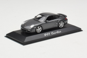Porsche 911 997 Turbo Grey Metallic Minichamps 1:43 WAP02013116 Metal - imagen 2 de 4