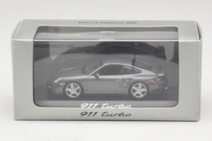 Porsche 911 997 Turbo Grey Metallic Minichamps 1:43 WAP02013116 Metal - imagen 4 de 4