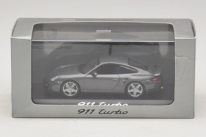 Porsche 911 997 Turbo Grey Metallic Minichamps 1:43 WAP02013016 Metal - imagen 5 de 5