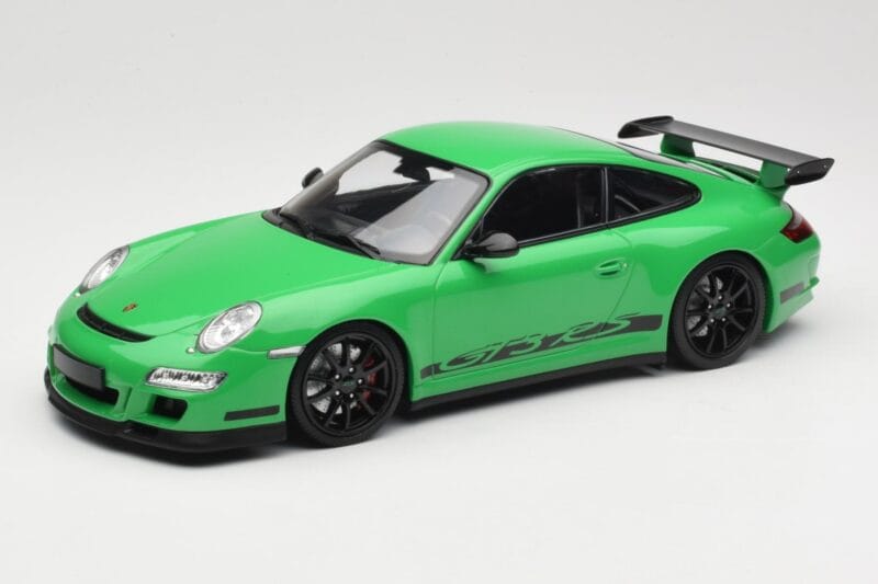 Porsche 911 997.1 GT3 RS Verde Minichamps 1:18 155062124 Metal