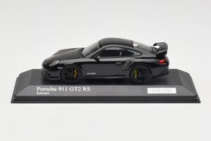 Porsche 911 997.2 GT2 RS Negro con Llantas Negras Minichamps 1:43 400069404 Metal