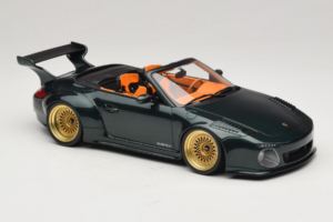 Porsche 911 992 Cabriolet Old & New Tokyo Auto Salon GT Spirit 1:18 GT548 Resina - imagen 4 de 6