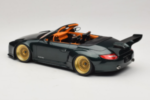 Porsche 911 992 Cabriolet Old & New Tokyo Auto Salon GT Spirit 1:18 GT548 Resina - imagen 5 de 6