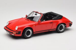 Porsche 911 SC Descapotable Rojo Minichamps 1:18 100063030 Metal