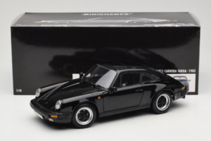 Porsche 911 Carrera 3.2 Negro Minichamps 1:18 100063060-R1 Metal - imagen 8 de 8