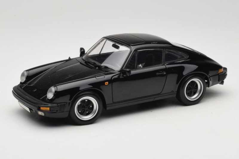 Porsche 911 Carrera 3.2 Negro Minichamps 1:18 100063060-R1 Metal
