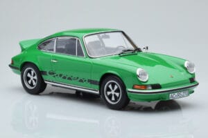 Porsche 911 Carrera RS 2.7 Verde Norev 1:18 187680 Metal - imagen 4 de 6