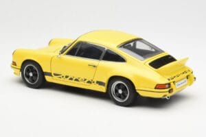 Porsche 911 Carrera RS 2.7 Amarillo AUTOart 1:18 78053 Metal - imagen 7 de 8