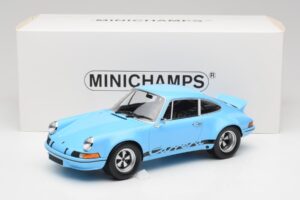 Porsche 911 Carrera RSR Azul & Negro Minichamps 1:18 107065021 Metal - imagen 6 de 6