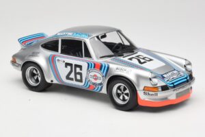 Porsche 911 Carrera RSR Group 4 GT #26 Martini Racing H. Muller / G. van Lennep GT Class Winner 1000 km Dijon 1973 Minichamps - imagen 4 de 6