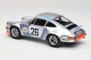 Porsche 911 Carrera RSR Group 4 GT #26 Martini Racing H. Muller / G. van Lennep GT Class Winner 1000 km Dijon 1973 Minichamps - imagen 5 de 6