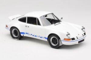 Porsche 911 Carrera RSR Group 4 GT Blanco & Azul 1973 Minichamps 1:18 107065020 Metal - imagen 4 de 6