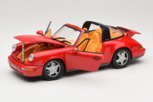 Porsche 911 Carrera Targa Rojo Anson 1:18 3054 Metal - imagen 2 de 8
