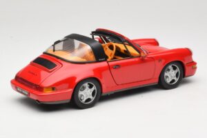 Porsche 911 Carrera Targa Rojo Anson 1:18 3054 Metal - imagen 3 de 8