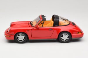 Porsche 911 Carrera Targa Rojo Anson 1:18 3054 Metal - imagen 4 de 8