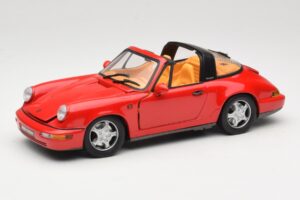 Porsche 911 Carrera Targa Rojo Anson 1:18 3054 Metal